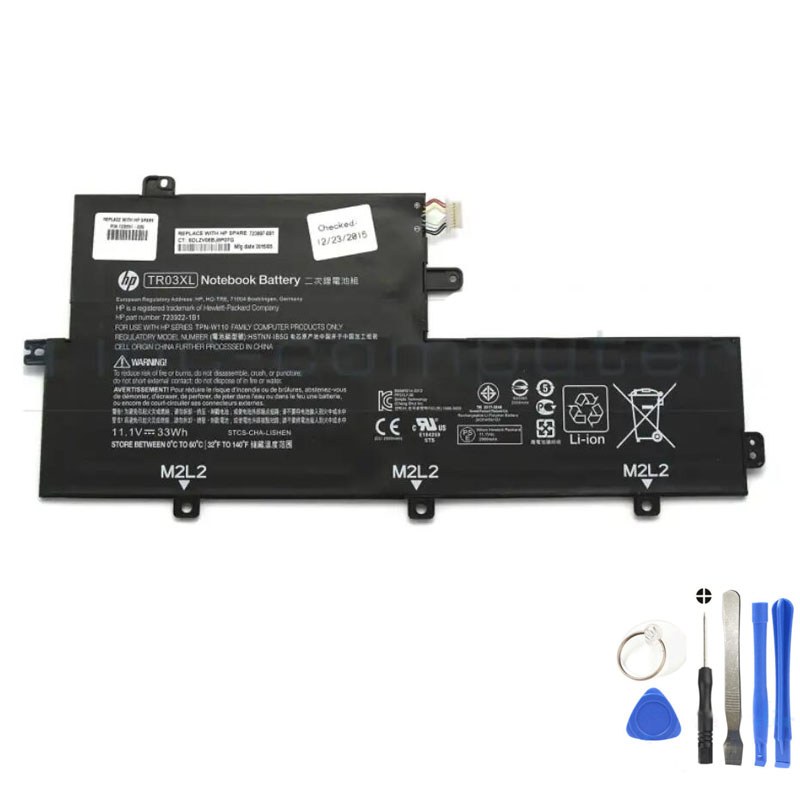 33Wh HP TR03XL Battery