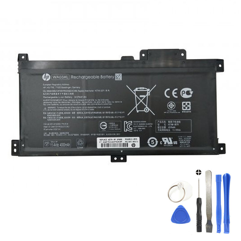 48Wh HP WA03XL Battery