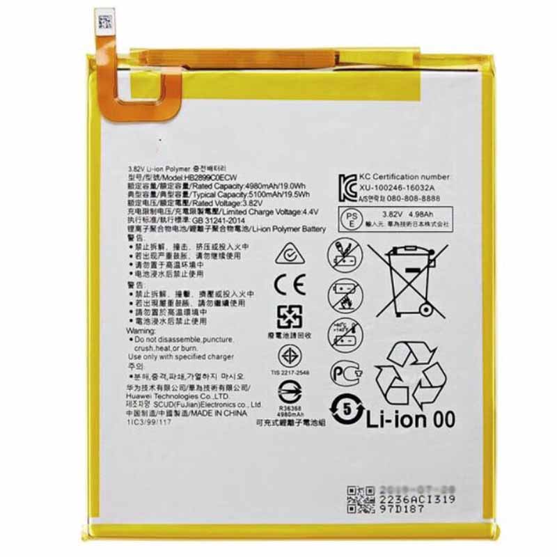 19Wh Huawei HB2899C0ECW Battery