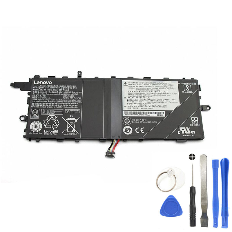 37Wh Lenovo 00HW045 Battery