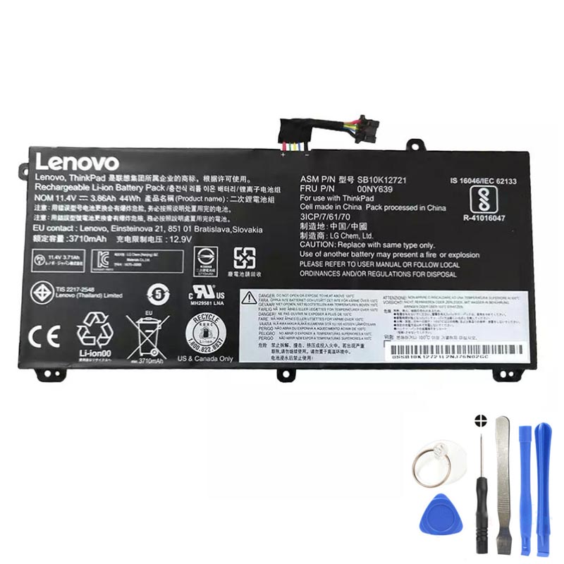 44Wh Lenovo 00NY639 Battery