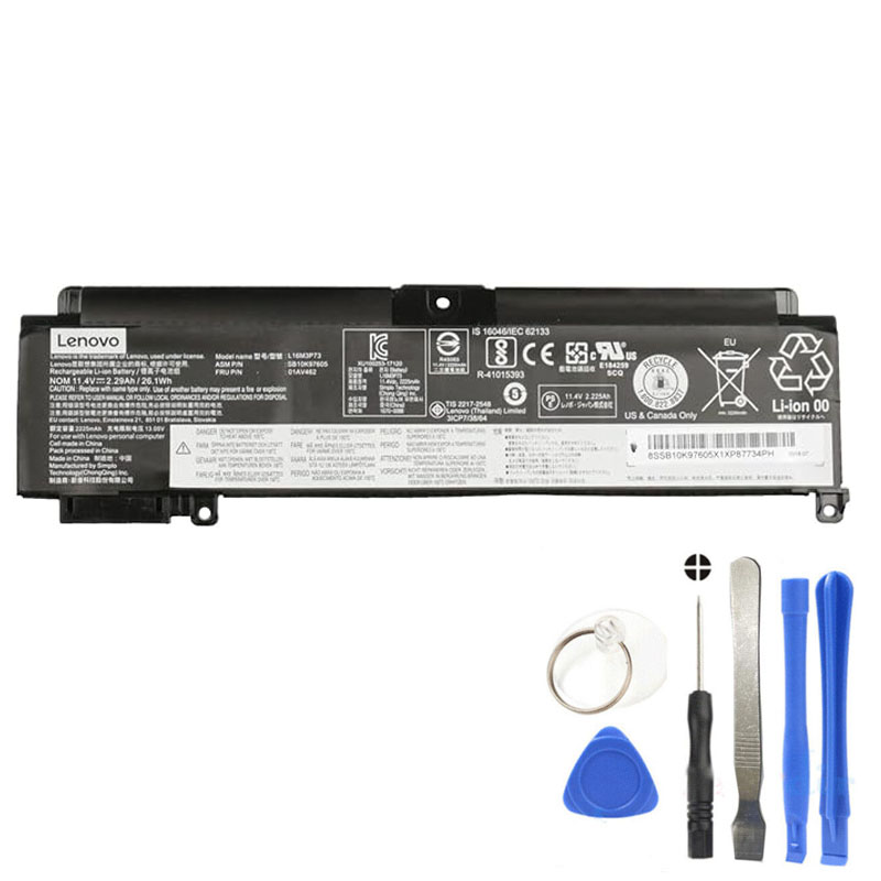 26.1Wh Lenovo 01AV405 Battery