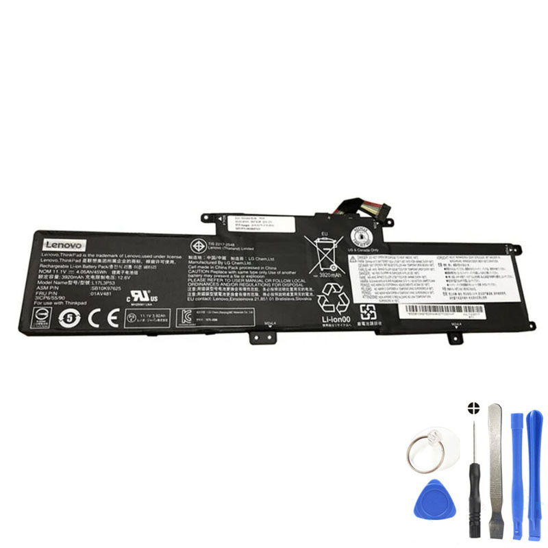 45Wh Lenovo 01AV481 Battery