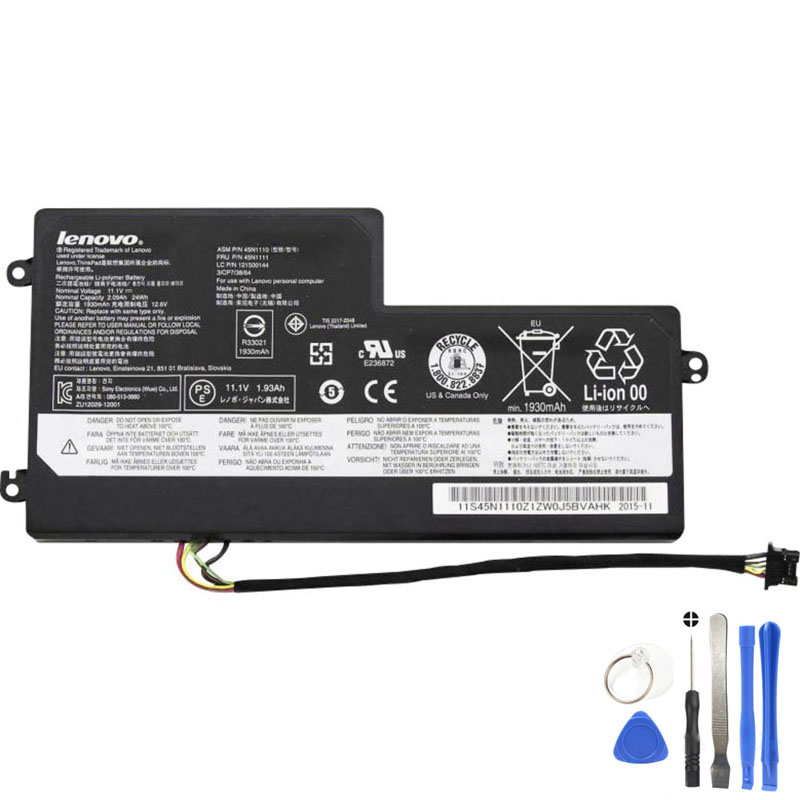 24Wh Lenovo 45N1111 Battery