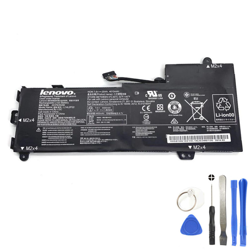 30Wh Lenovo L14L2P22 Battery