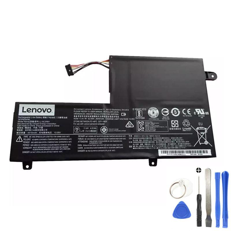 52.5Wh Lenovo L15L3PB0 Battery