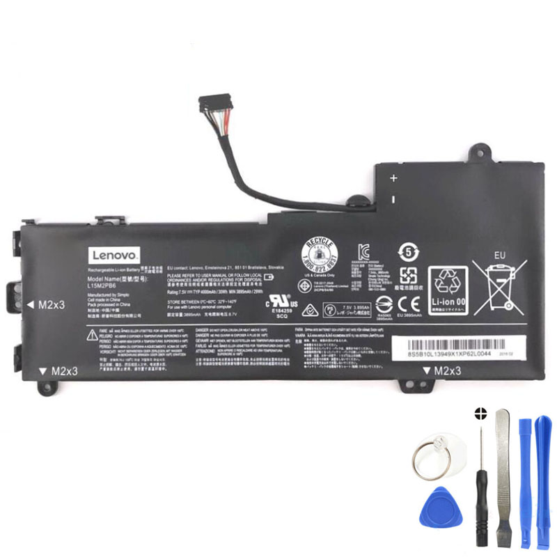 30Wh Lenovo L15M2PB6 Battery