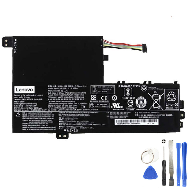 52.5Wh Lenovo L15M3PB0 Battery