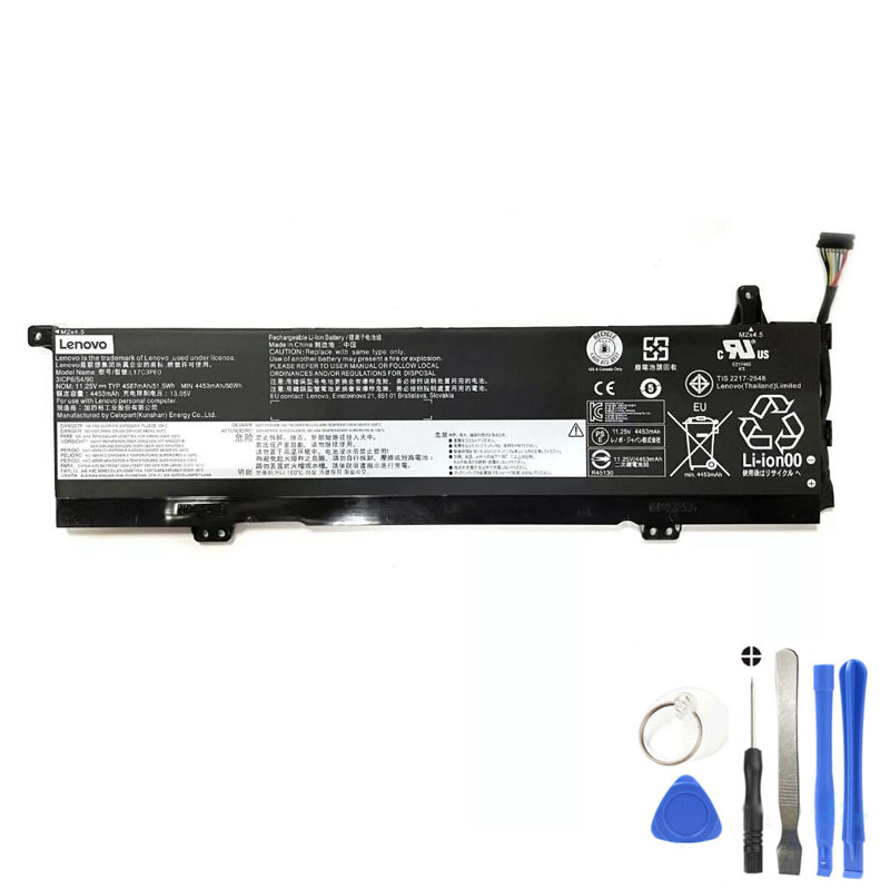 51.5Wh Lenovo L17C3PE0 Battery