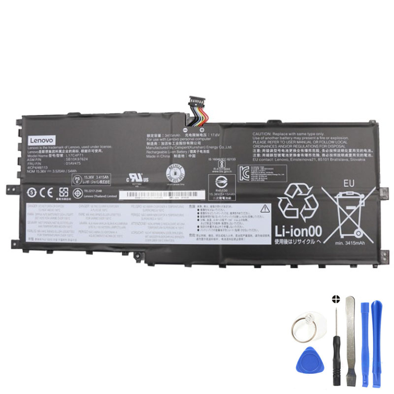 54Wh Lenovo L17C4P71 Battery