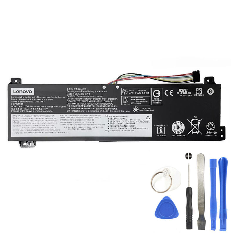 30Wh Lenovo L17M2PB3 Battery