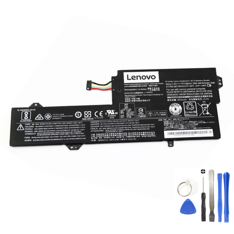 36Wh Lenovo L17M3P61 Battery