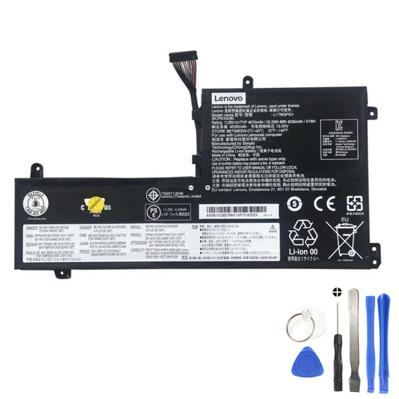 52.5Wh Lenovo L17M3PG1 Legion Y7000 Battery