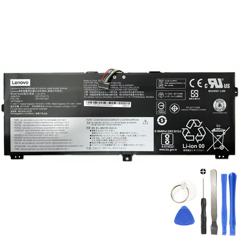 51Wh Lenovo L18L3P72 Battery