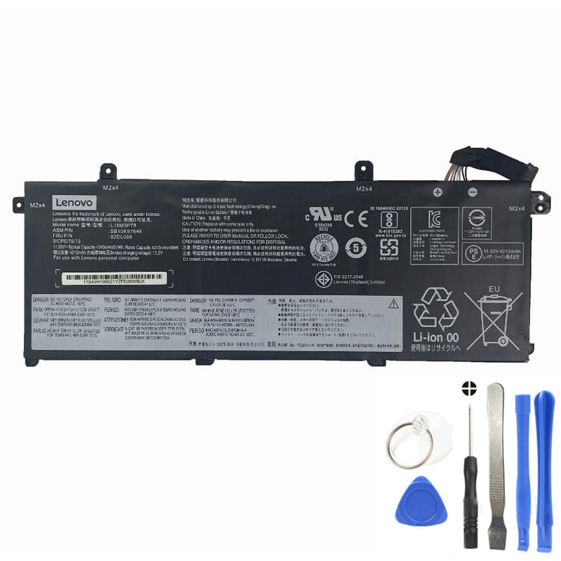 51Wh Lenovo L18L3P73 Battery