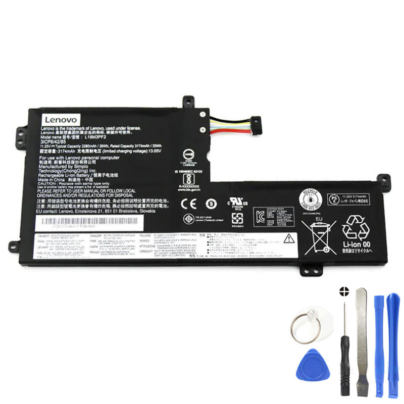 36Wh Lenovo L18M3PF2 Battery