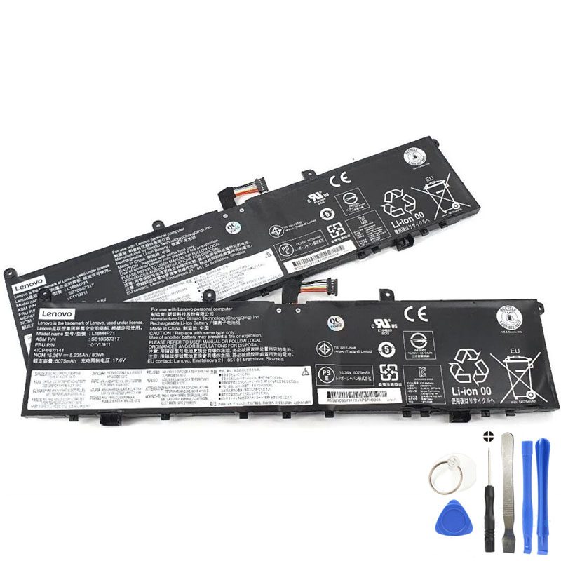 80Wh Lenovo L18M4P71 Battery