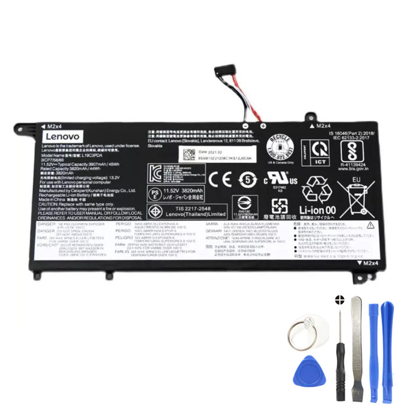 45Wh Lenovo L19D3PDA Battery