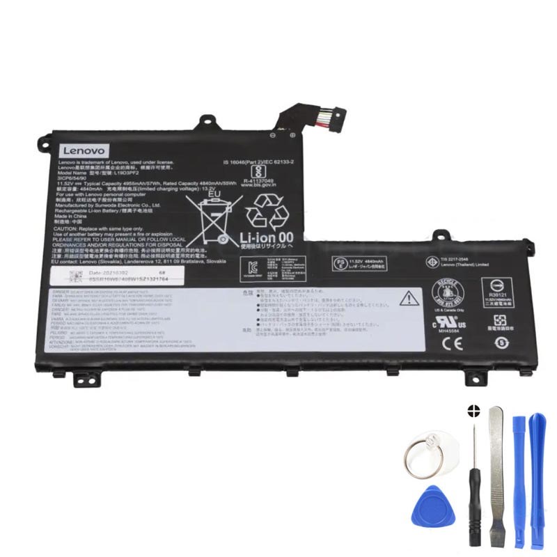 57Wh Lenovo L19D3PF2 Battery