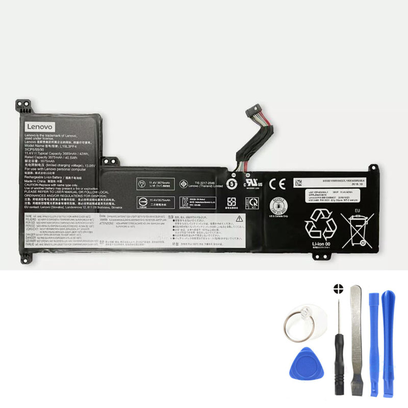 42Wh Lenovo L19L3PF4 Battery