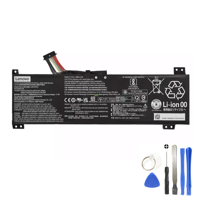 60Wh Lenovo L20D4PC0 Battery