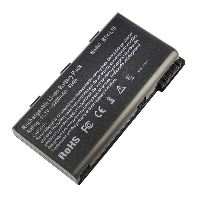 58Wh MSI BTY-L75 Battery