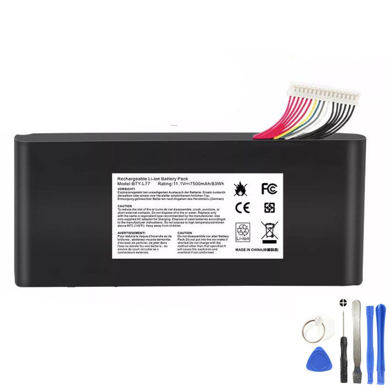 83.5Wh MSI BTY-L77 Battery