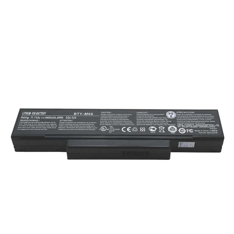 48Wh MSI BTY-M66 Battery