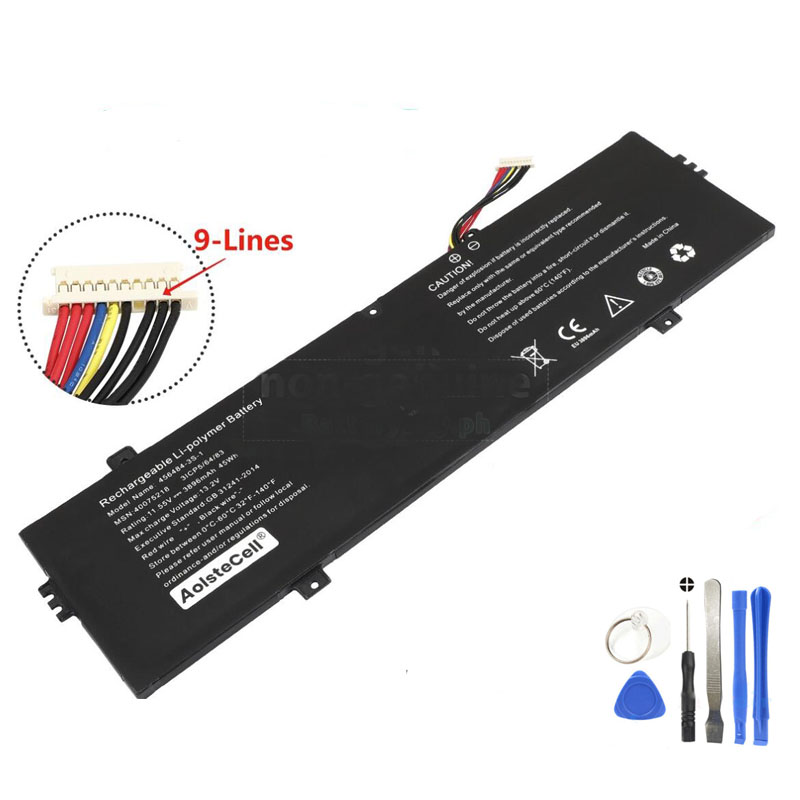 45Wh Medion 456484-3S-1 9Lines Battery