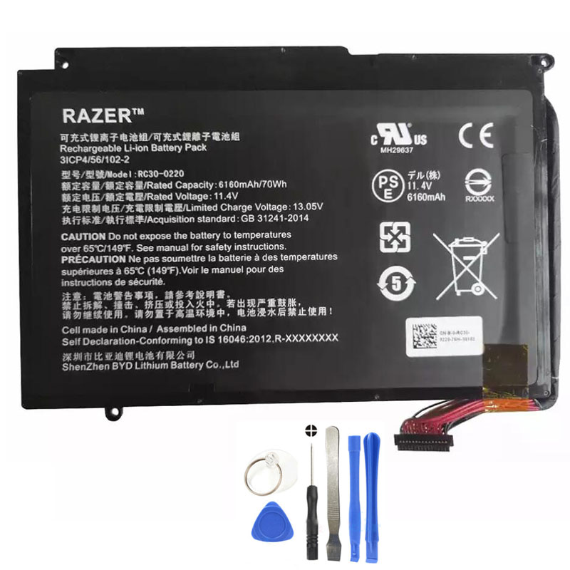 70Wh Razer RC30-0220 Battery