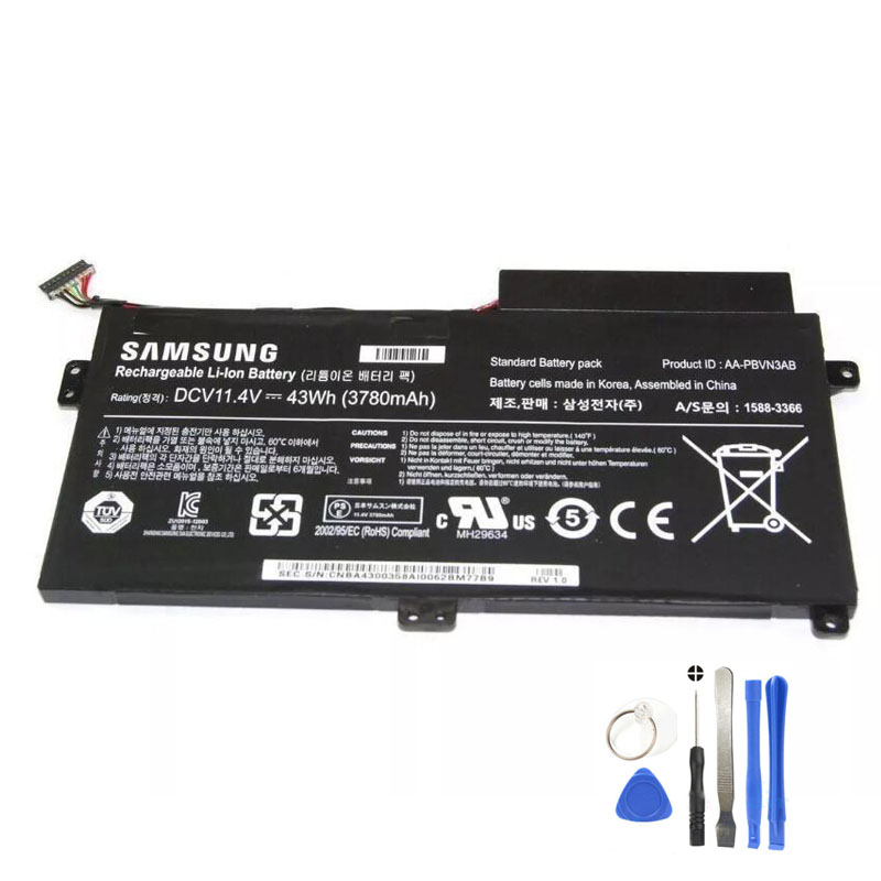 43Wh Samsung AA-PBVN3AB Battery