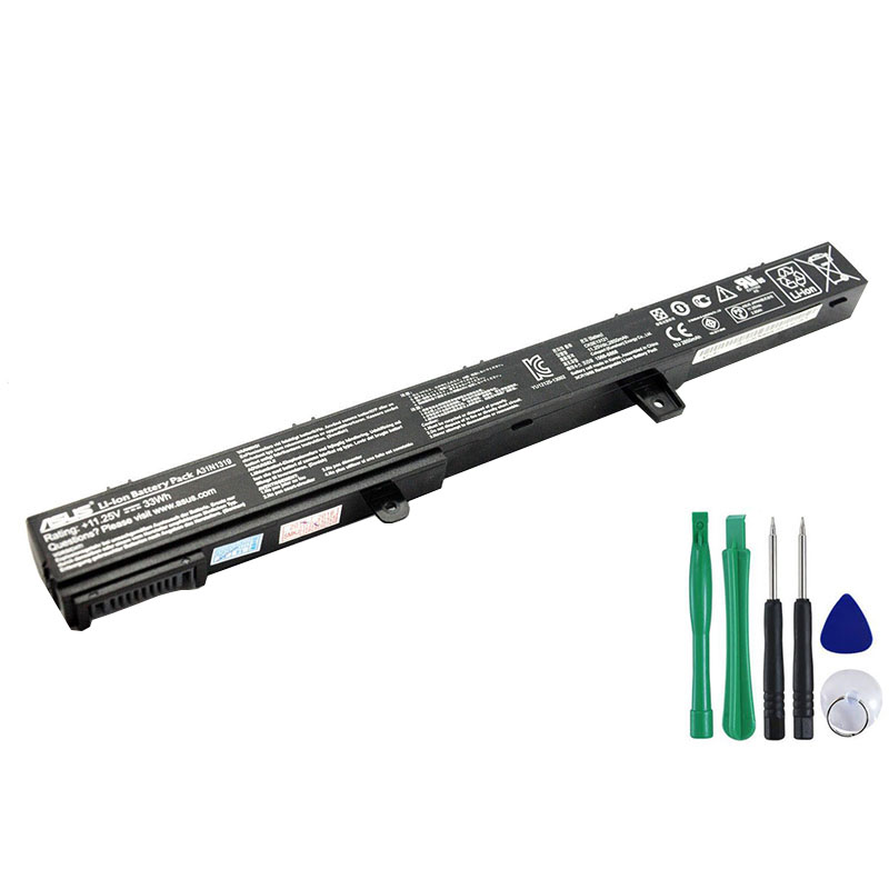 33Wh Battery For Asus A31N1319