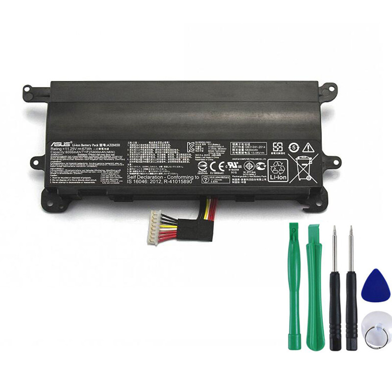 67Wh Battery For Asus G752VL-BHI7N32