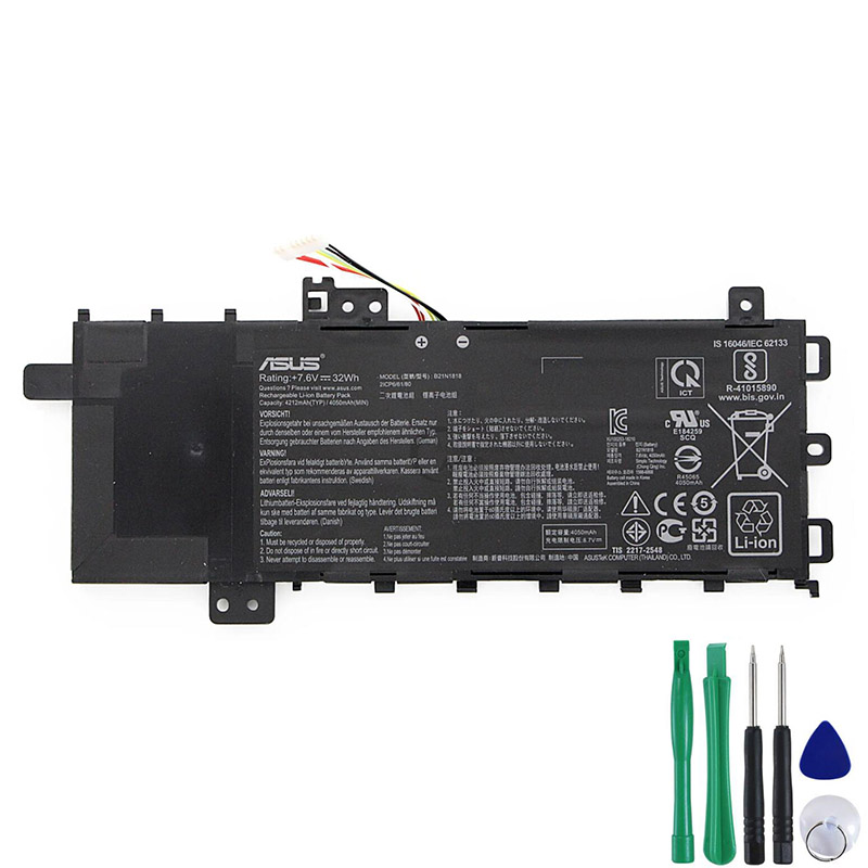 32Wh B21N1818 Battery For Asus VivoBook 15 A512UA