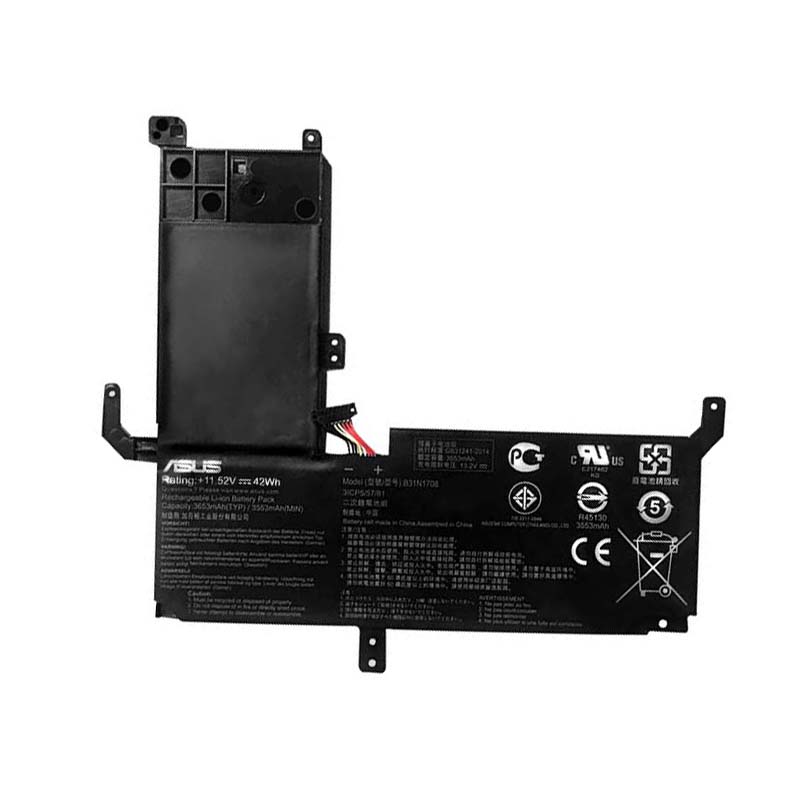 42Wh Battery For Asus B31N1708