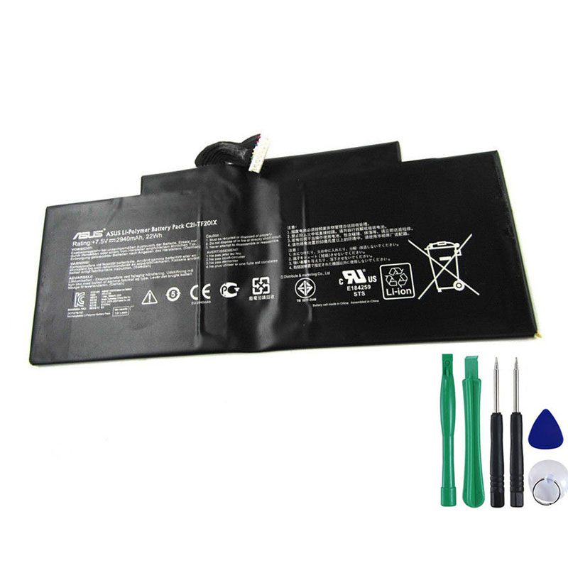 22Wh Battery For Asus C21-TF201X