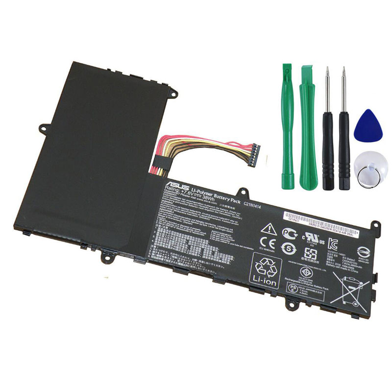 38Wh Battery For Asus C21N1414