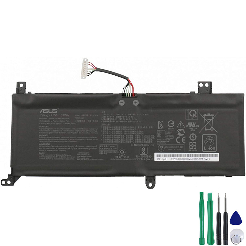 37Wh Battery For Asus C21N1818