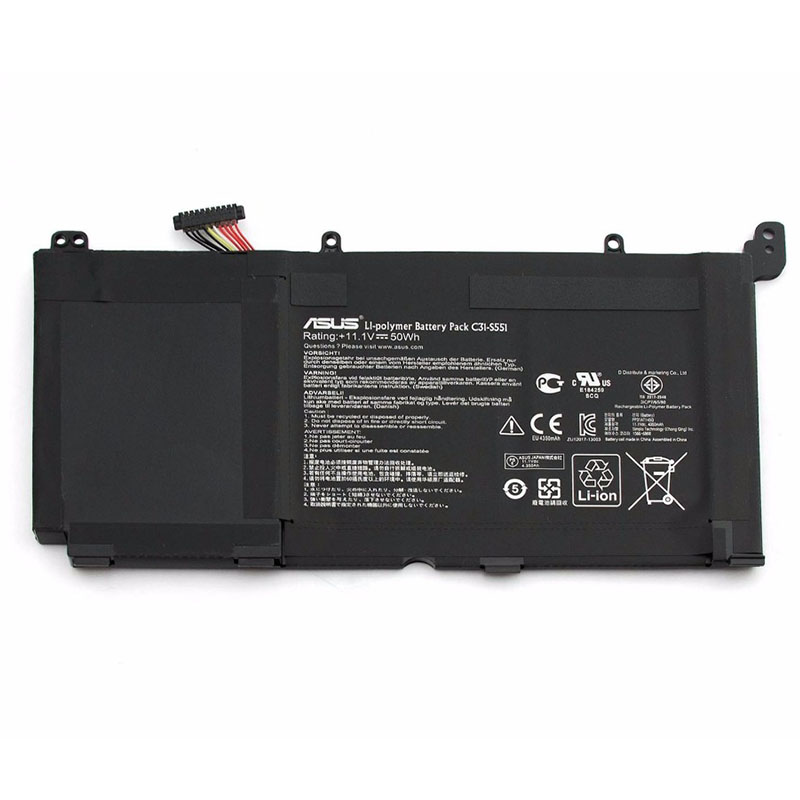 50Wh Battery For Asus C31-S551