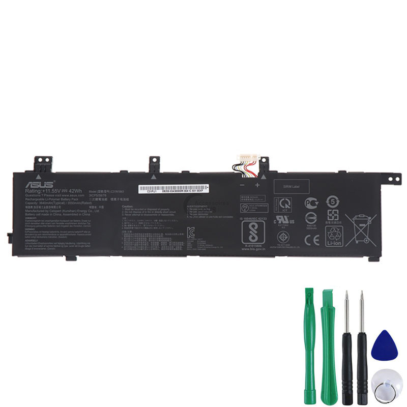 42Wh Battery For Asus VivoBook S15 S532FA S532F