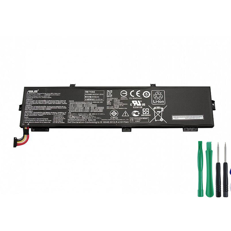 93Wh Battery For Asus GX701VI Serie