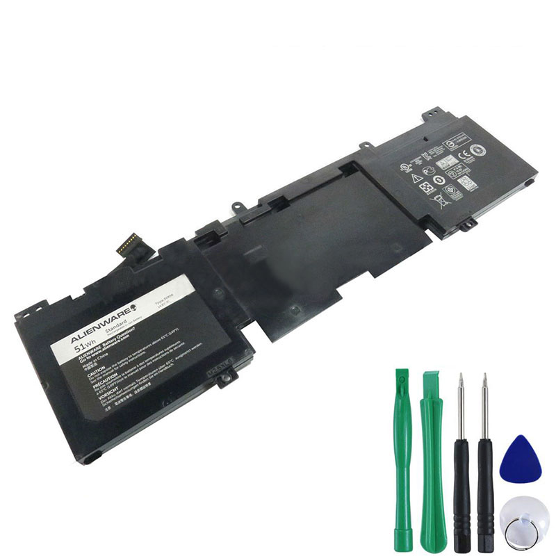 51Wh Battery For Dell Alienware 13 R1