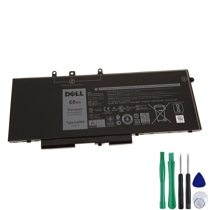 Battery For Dell Latitude 14 5480 P72G001 68Wh