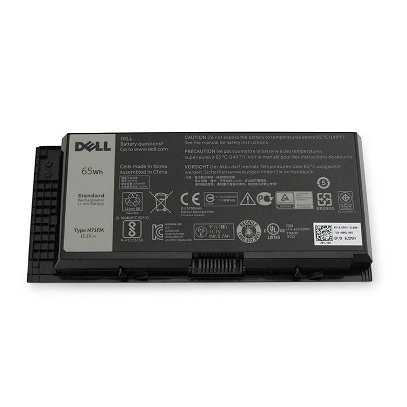 65Wh Battery For Dell T3NT1