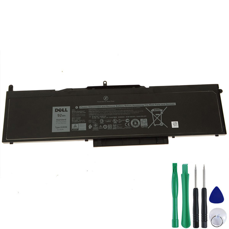 Battery For Dell 0WFWKK WFWKK VG93N NY5PG 92Wh