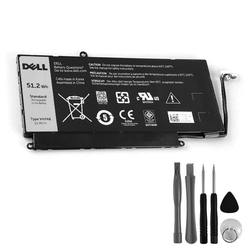 51.2Wh Battery For Dell Vostro 5460 5470 5560 5480 Series