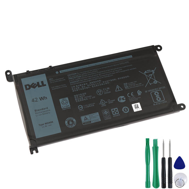 42Wh Battery For Dell WDX0R T2JX4 0WDX0R 3CRH3