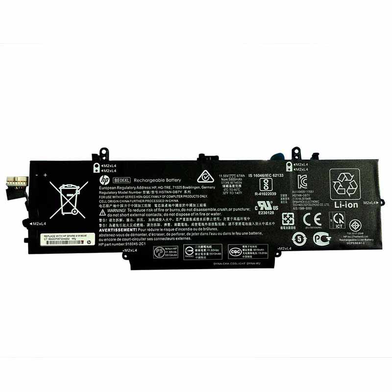 Battery For HP BE06XL 67Wh