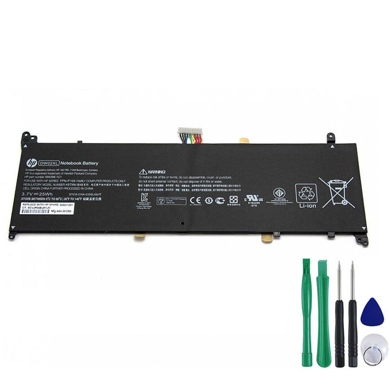 25Wh DW02025XL-PL Battery For HP