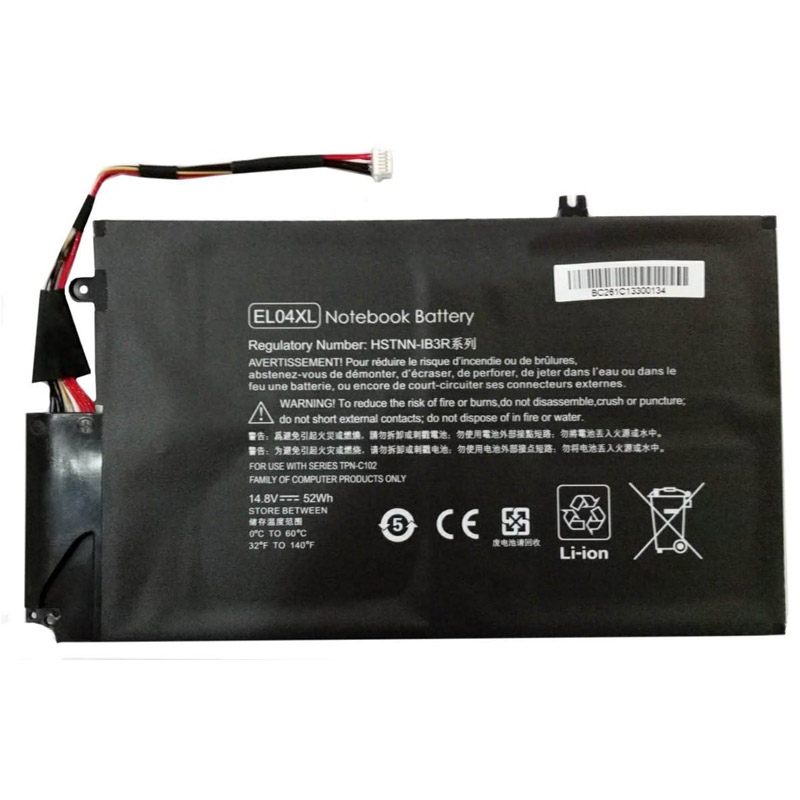 52Wh EL04052XL-PL Battery For HP